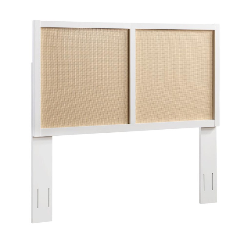 Bayport Cane and Solid Wood Queen/Full Headboard