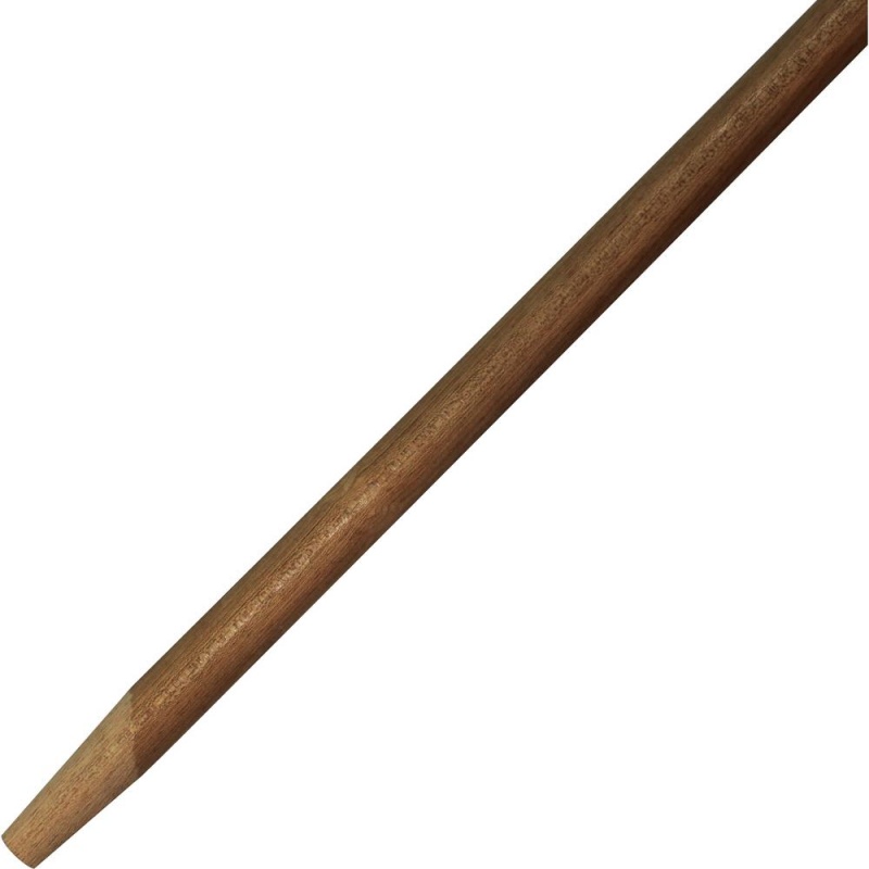 Genuine Joe Squeegee Handle - 60" Length - 1.13" Diameter - Natural - Wood - 12 / Carton
