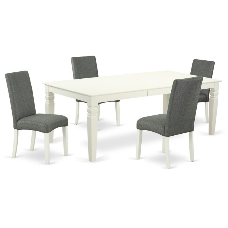 Dining Room Set Linen White