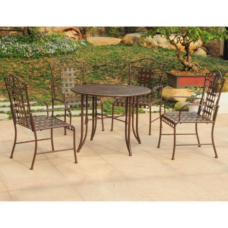 Mandalay Set Of 5 Outdoor Dining Group