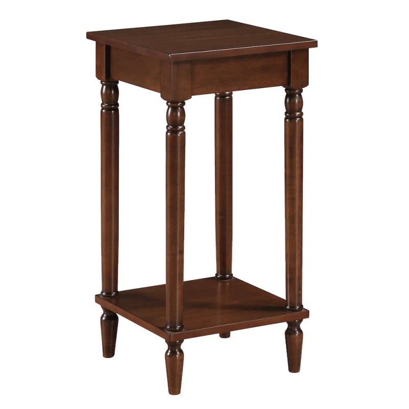French Country Kim End Table With Shelf