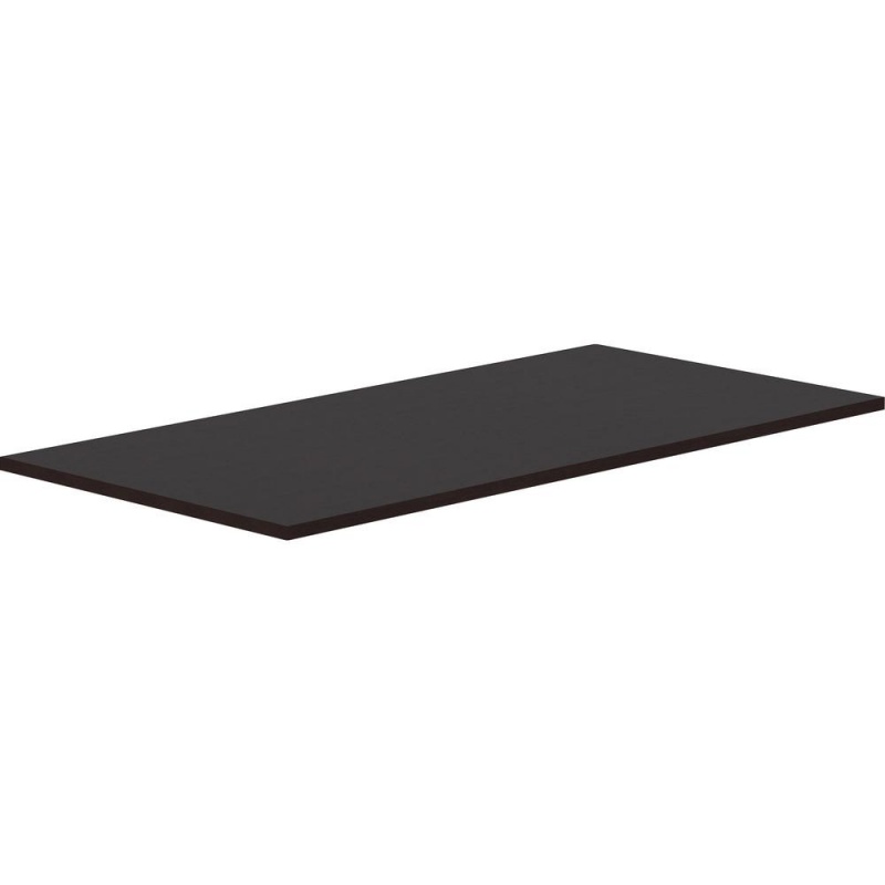 Lorell Relevance Electric Workstation Tabletop - 60" X 30"1" - Straight Edge - Material: Polyvinyl Chloride (Pvc) Edge - Finish: Espresso