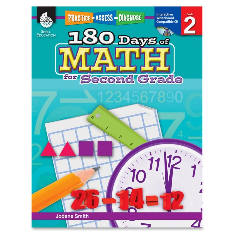 Shell Education Education 18 Days Of Math For 2Nd Grade Book Printed/Electronic Book By Jodene Smith - 208 Pages - Shell Educational Publishing Publication - 2011 April 08 - Book, Cd-Rom - Grade 2 - e