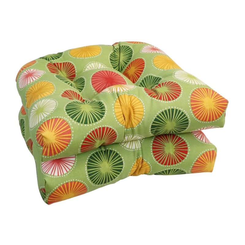 19-Inch U-Shaped Dining Chair Cushions, Set of 2