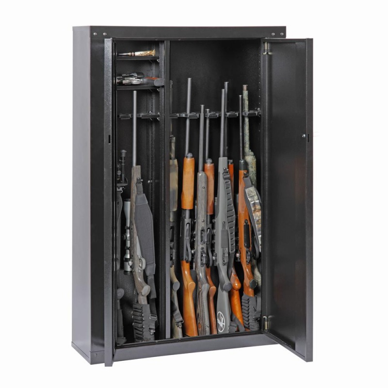 Tuff Stor 16 Gun Metal Security Cabinet With Two Doors
