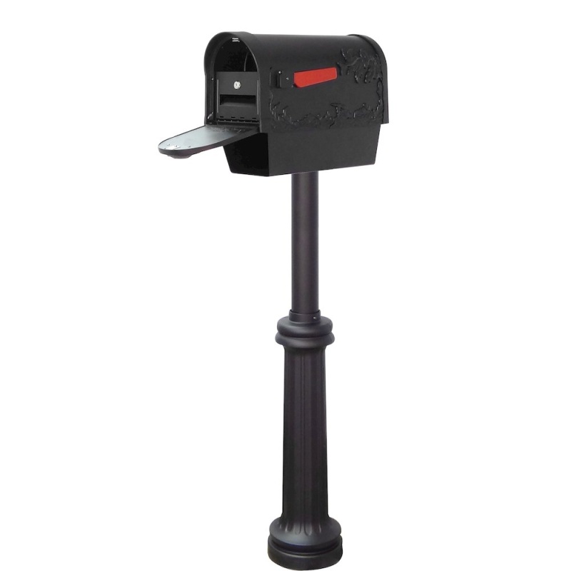 Hummingbird Curbside Mailbox With Newspaper Tube