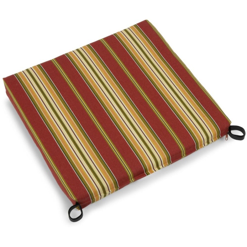 20-Inch By 19-Inch Spun Polyester Chair Cushion