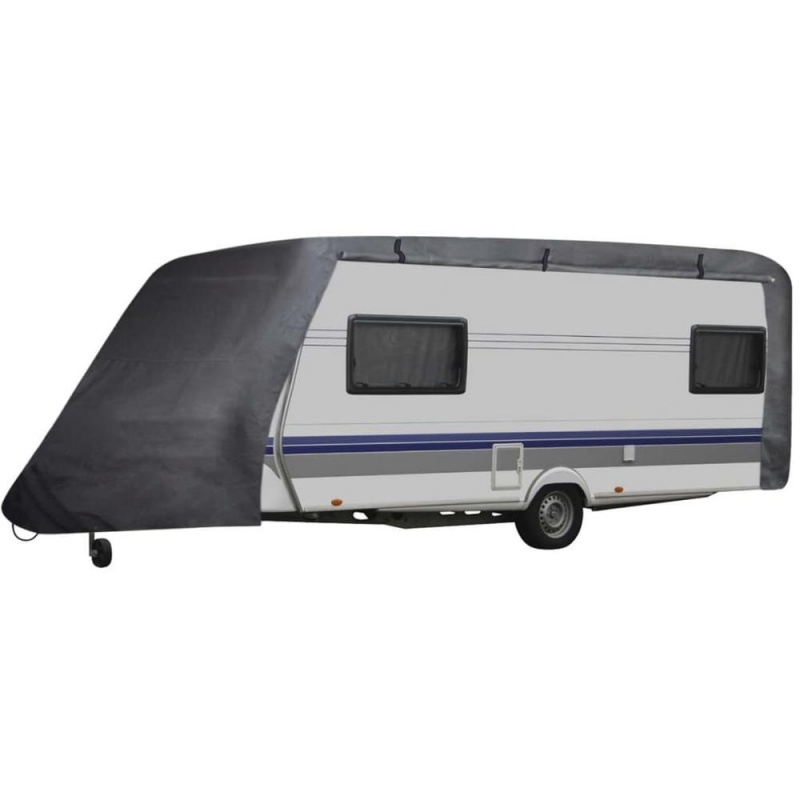 Vidaxl Caravan Cover Gray S