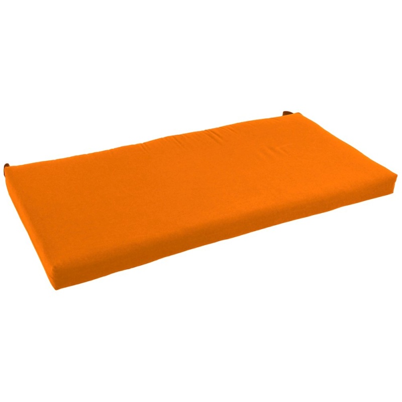 40-Inch By 19-Inch Solid Twill Loveseat Cushion