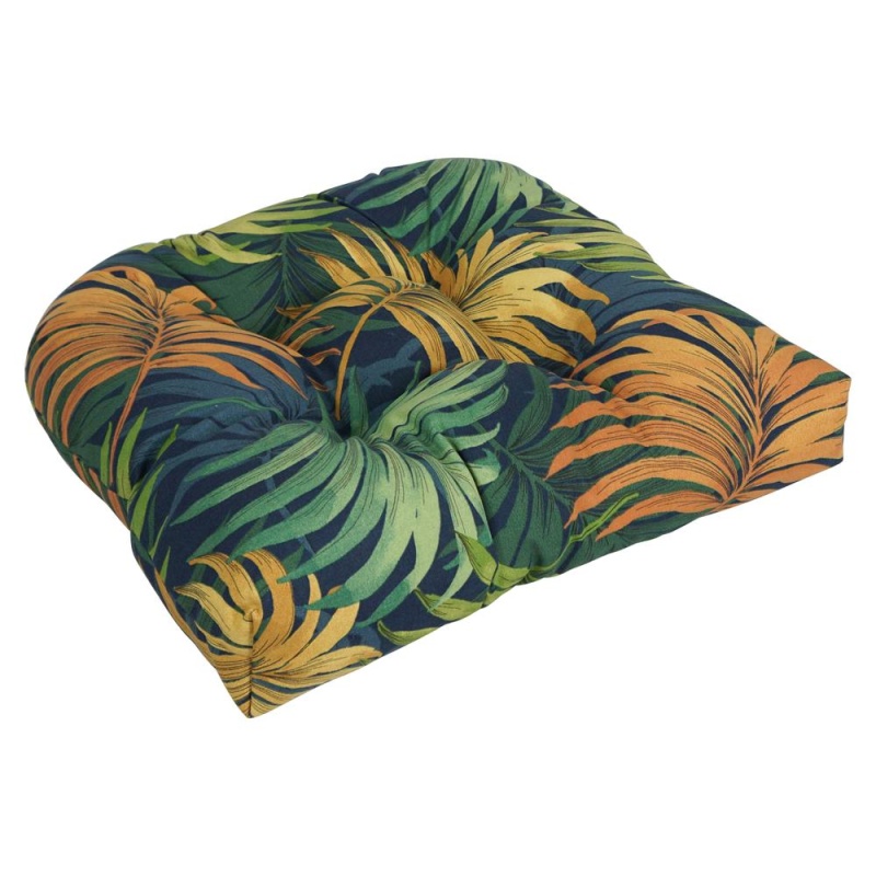 19-Inch U-Shaped Tufted Dining Chair Cushion
