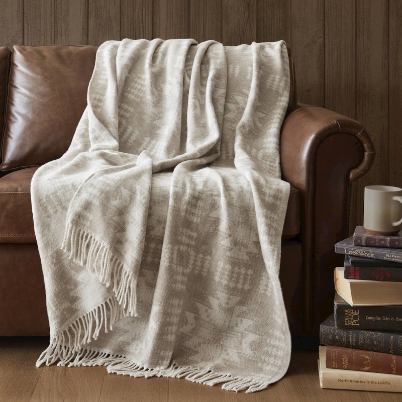 Alberta Cotton Blend Throw