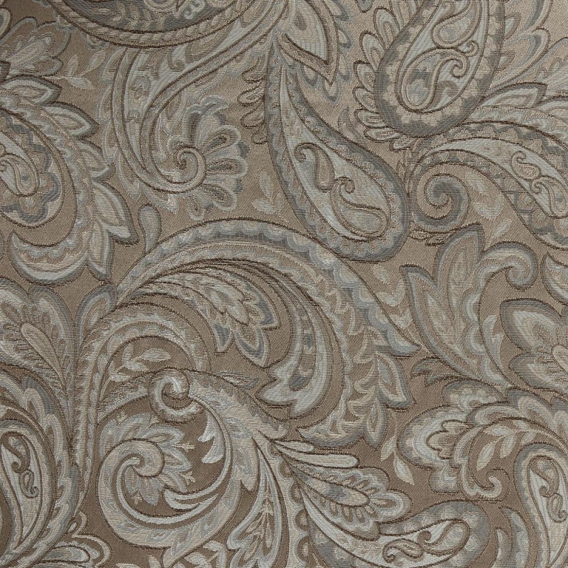 Jacquard Window Rod Pocket Valance With Beads