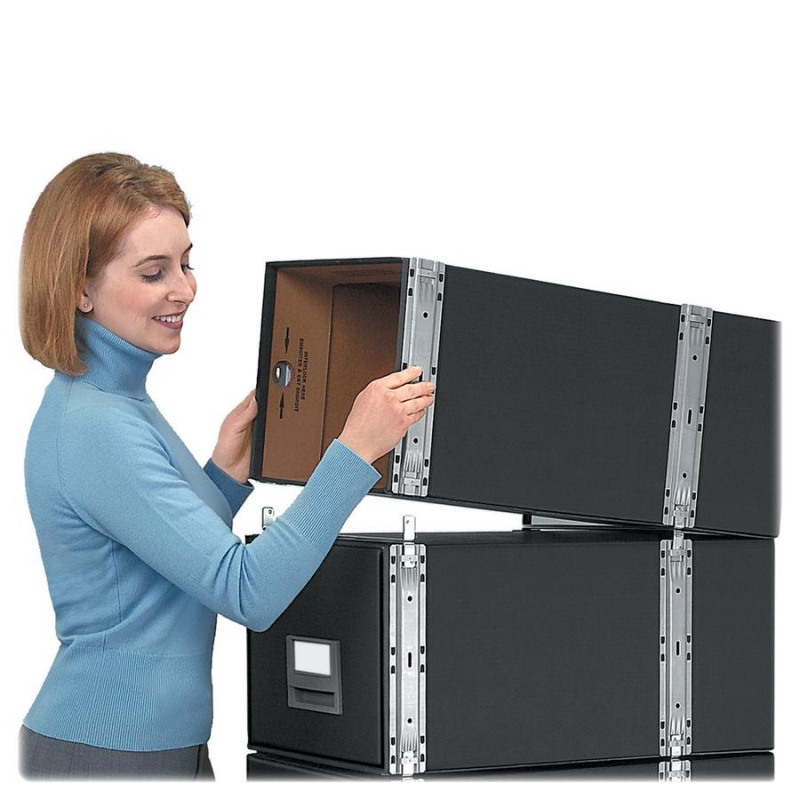 Bankers Box Staxonsteel File Storage Drawer System - Legal - Internal Dimensions: 15" Width X 24" Depth X 10.50" Height - External Dimensions: 17" Width X 25.5" Depth X 11.1" Height - Media Size Suppo