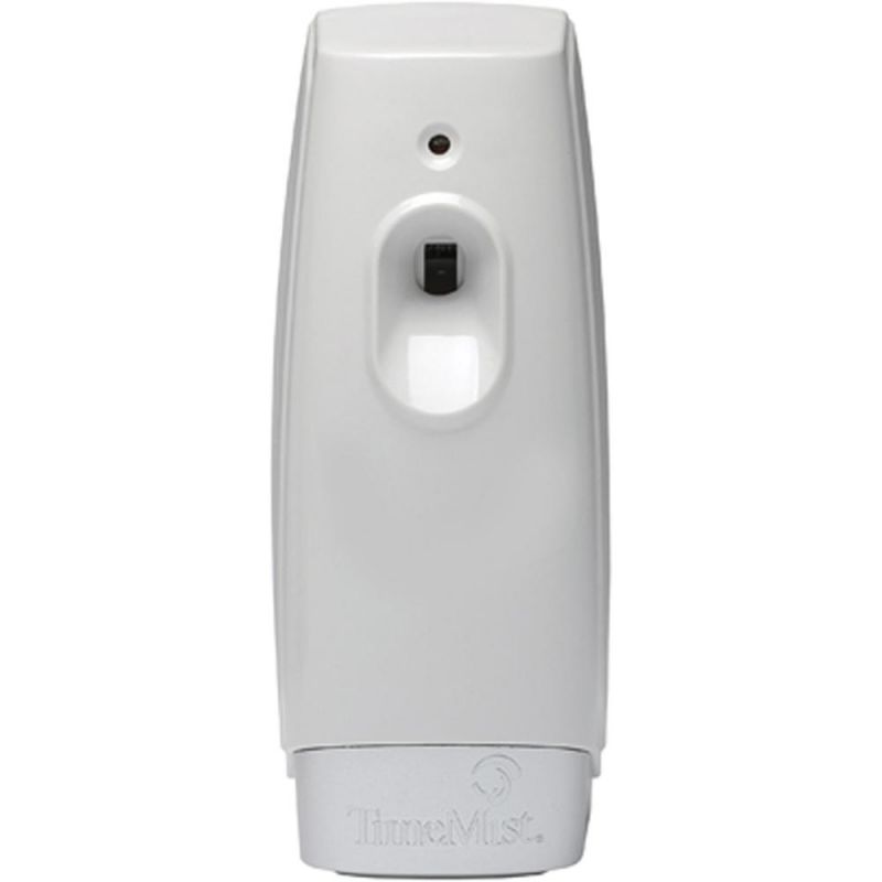 Timemist Settings Air Freshener Dispenser - 0.13 Hour, 0.25 Hour, 0.50 Hour - 2 X Aa Battery - 6 / Carton - White