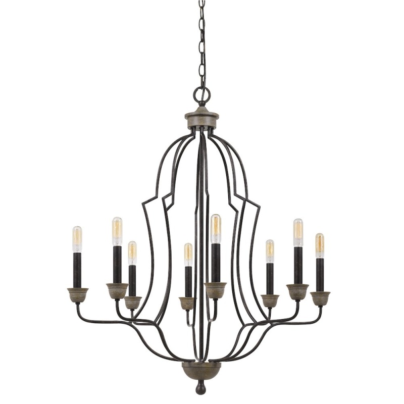 60W X 8 Lebrija Metal Chandelier