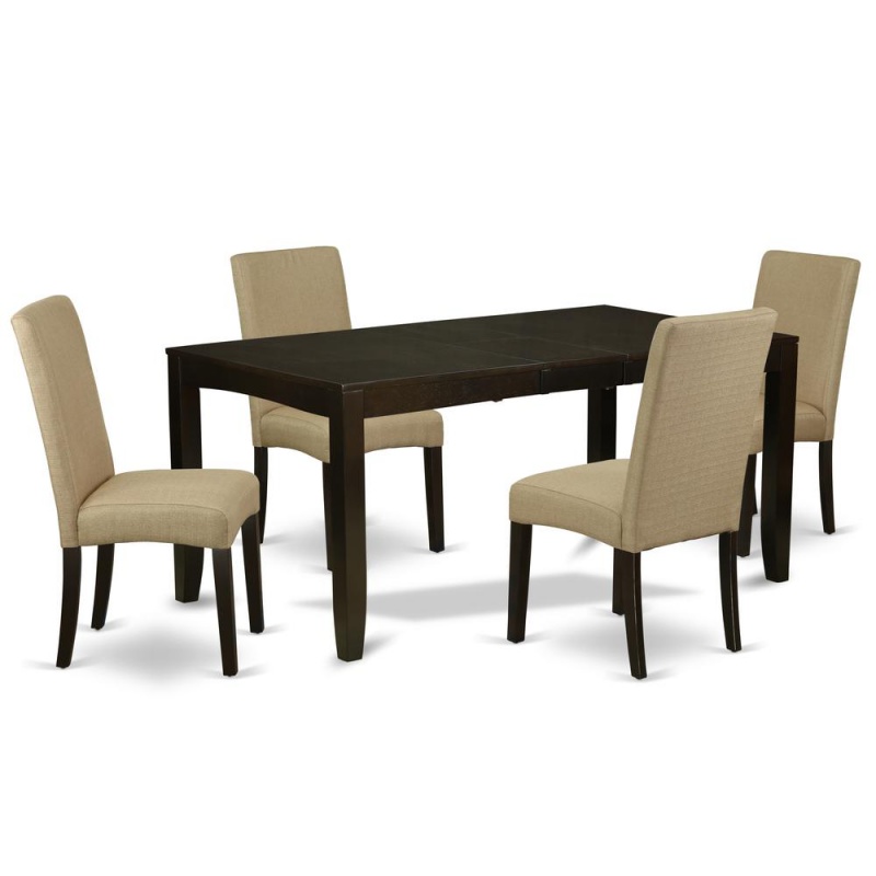 Dining Room Set Cappuccino, Lydr5-Cap-03