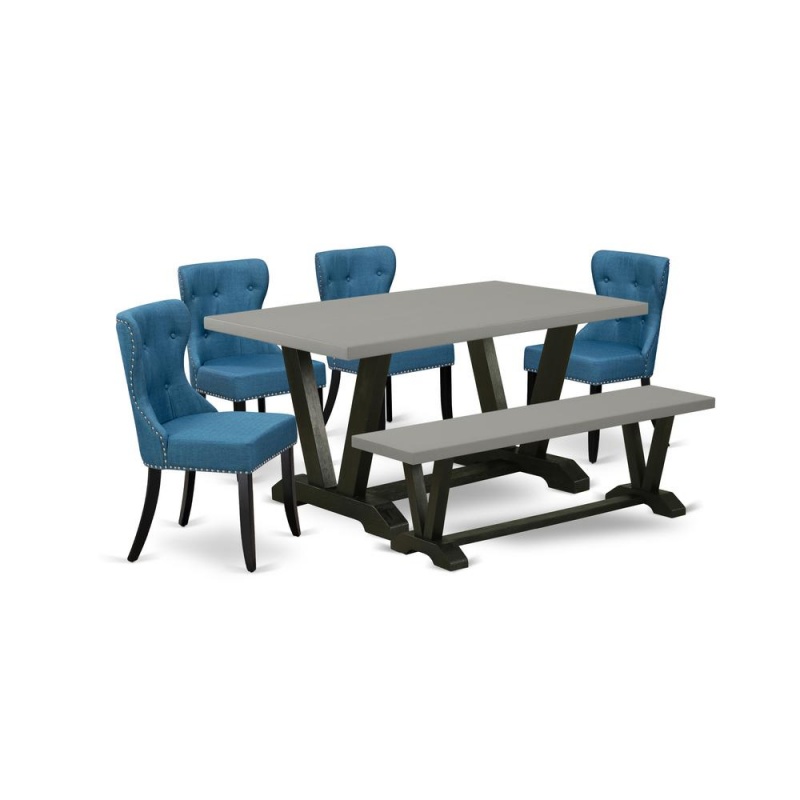 6-Pc Kitchen and Dining Room Set