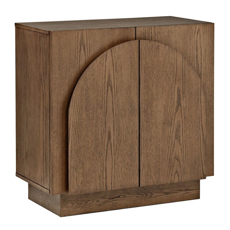 Questa Scandinavian Mid-Century 2-Door Cabinet