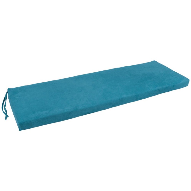 60-Inch By 19-Inch Solid Microsuede Bench Cushion 960X19-Ms-Tl