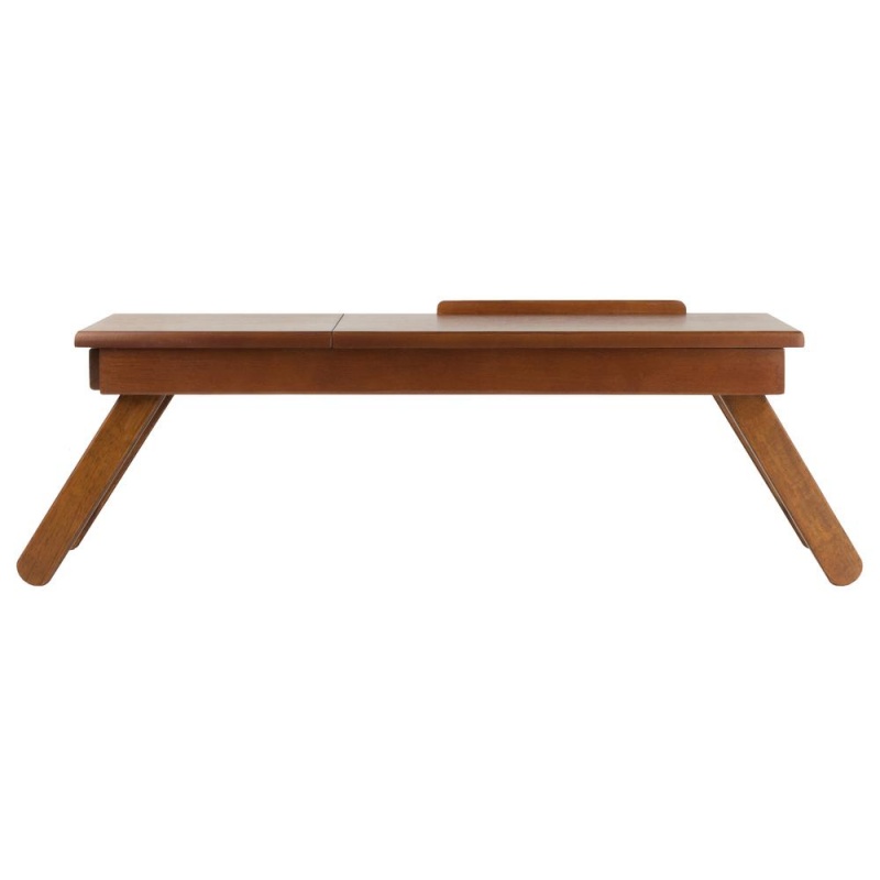 Anderson Lap Desk, Flip Top With Drawer, Foldable Legs