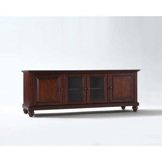Cambridge 60 Low Profile TV Stand in Mahogany