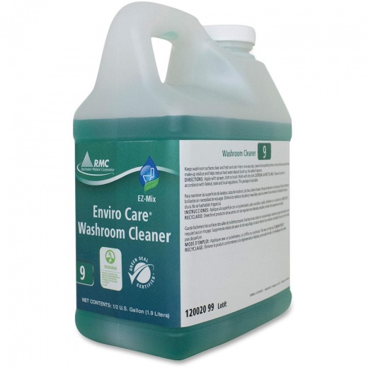 Rmc Enviro Care Washroom Cleaner - For Multipurpose - Concentrate - 64.2 Fl Oz (2 Quart) - 4 / Carton - Bio-Based, Non-Toxic, Phosphate-Free - Green