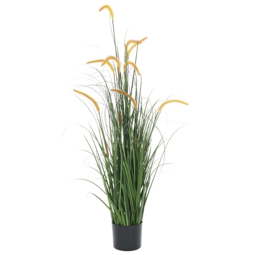 Vidaxl Artificial Grass Plant with Cattail 53.1" - Buy Online Today