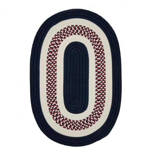 Flowers Bay - Patriot Blue 2'X3' Area Rug