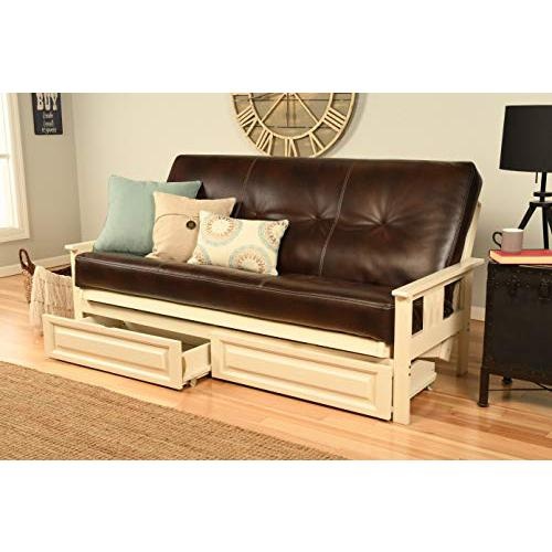Monterey Frame with Oregon Trail Java Mattress and Storage Drawers
