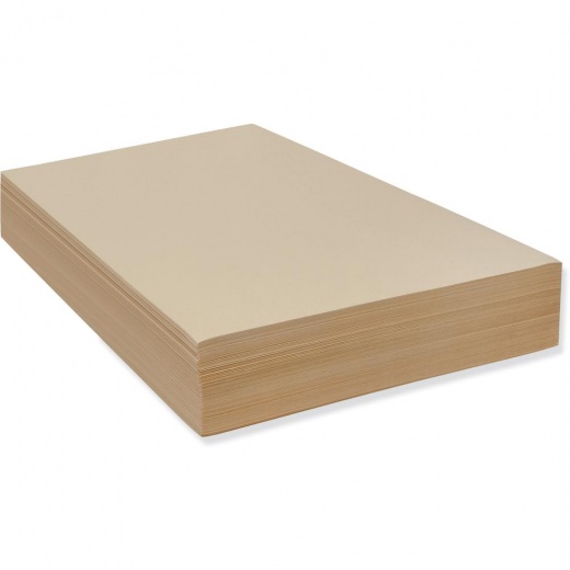 Pacon Drawing Paper Sheets - 500 Sheets, 18x24, Manila, Heavyweight, Plain