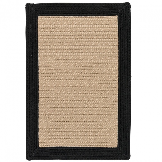 Bayswater Black 6x9 Area Rug