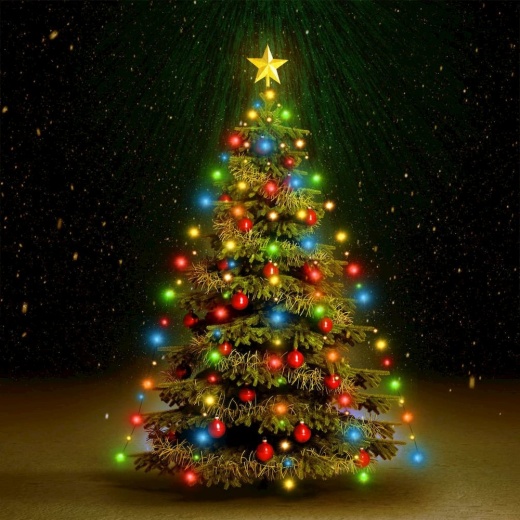 Vidaxl Christmas Tree Net Lights with 150 LEDs Colorful 59.1