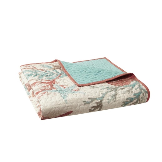 Oversized Cotton Quilted Throw