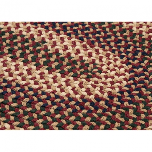 Brook Farm - Burgundy 6' Round