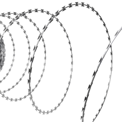 Vidaxl Bto-22 Concertina Nato Razor Wire Galvanized Steel 492', 141810