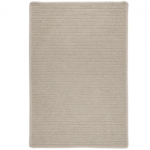 Sunbrella Solid-Ash 9'x12' Outdoor Rug by Colonial Mills