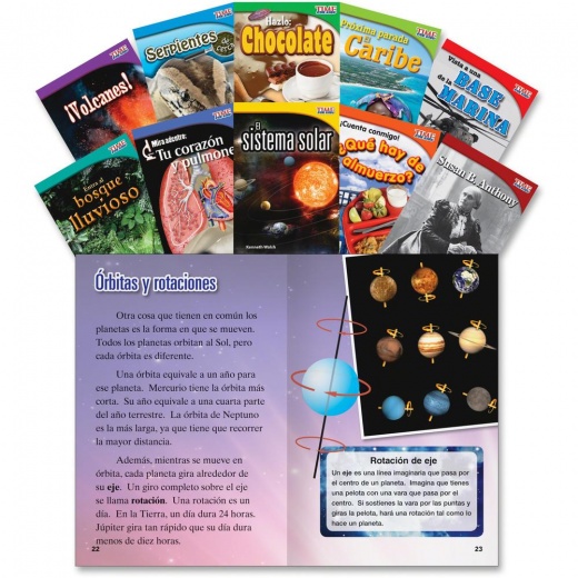 Shell Education TFK 2nd-Grade Spanish 10-Book Set 3 Printed Book - Grade 2 - Spanish
