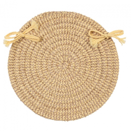 Softex Check - Pale Banana Check 4' Round