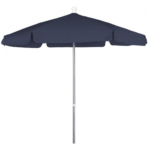 7.5' Hex Garden Umbrella - Fiberbuilt 7GPUA-Navy Blue