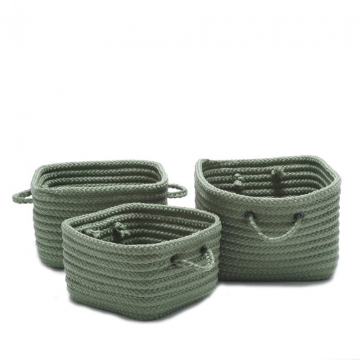 Buy Simply Home Solid - Moss Green 12' Square by Colonial Mills Online