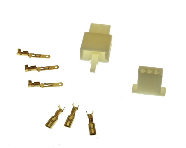 3 Pin Connector Kit 2.8Mm Pin (10466)