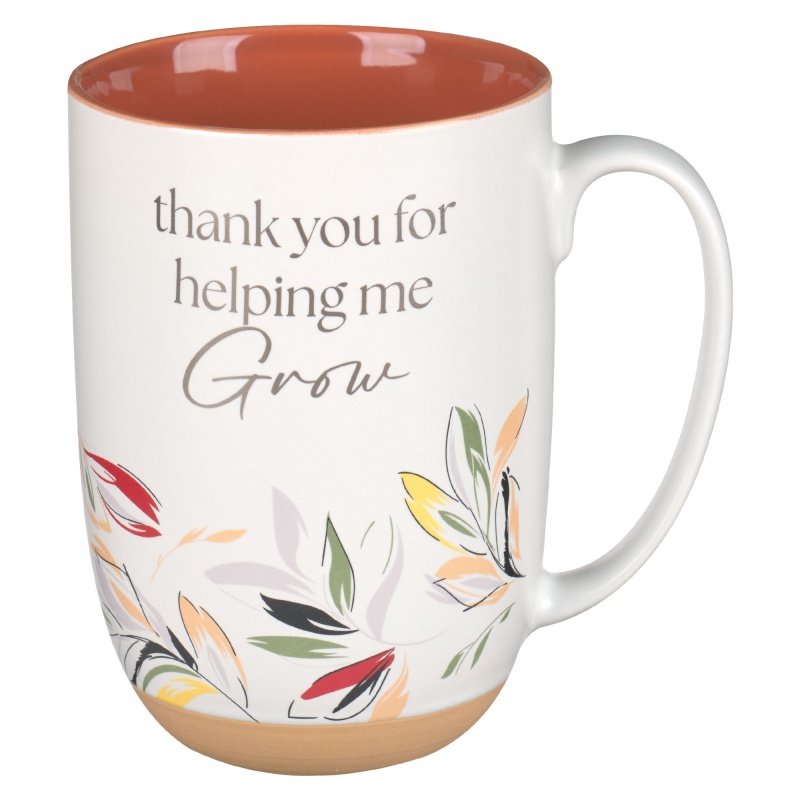 Thank You for Helping Me Grow Teacher Mug