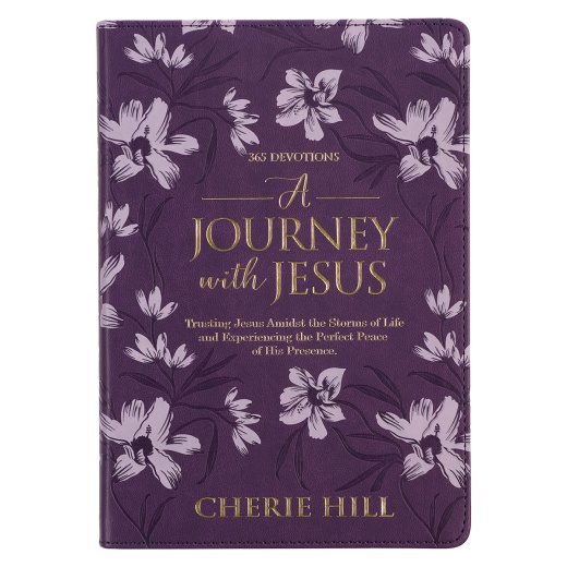 Devotional A Journey With Jesus Faux Leather