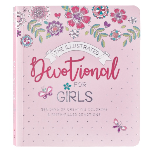 Illustrated Devotional for Girls Softcover - Christian Art Gifts