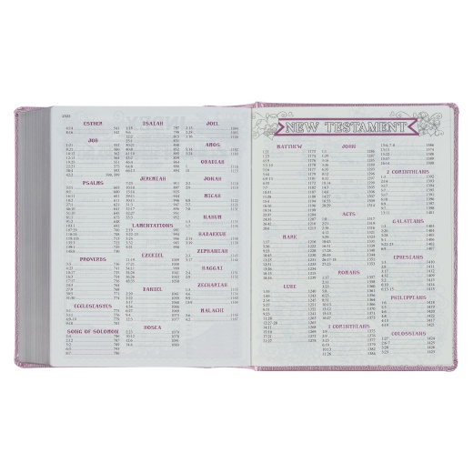Esv My Creative Bible For Girls Faux Leather Hc, Pink Glitter