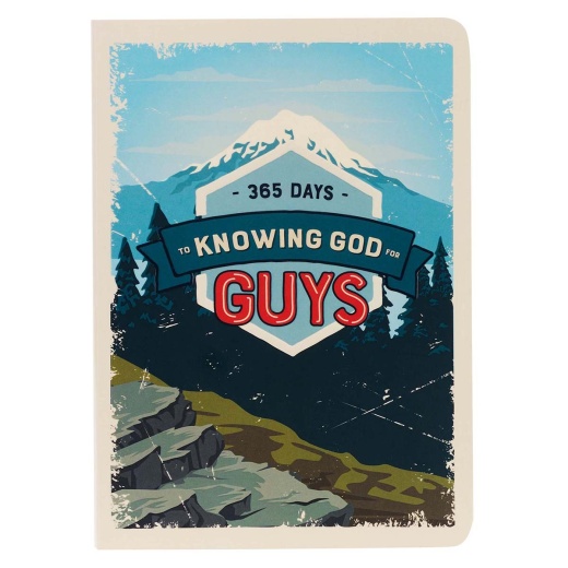 365 Days to Knowing God for Guys Softcover Devotional