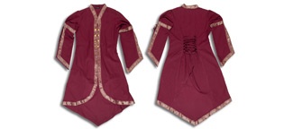 Medieval Cloak - Maroon By Say