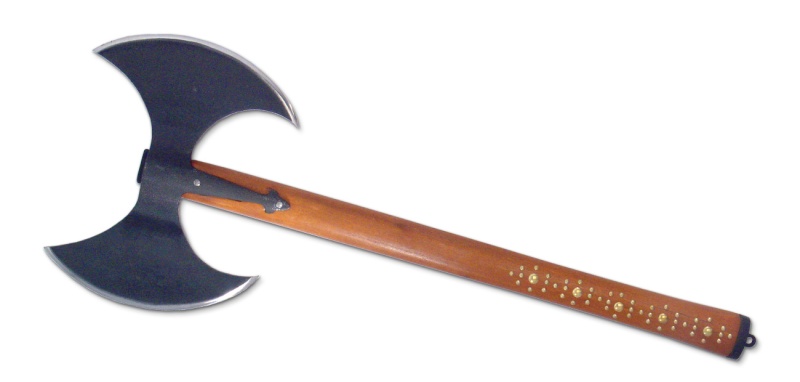 Hero's Double-Bladed Axe By Paul Chen / Hanwei