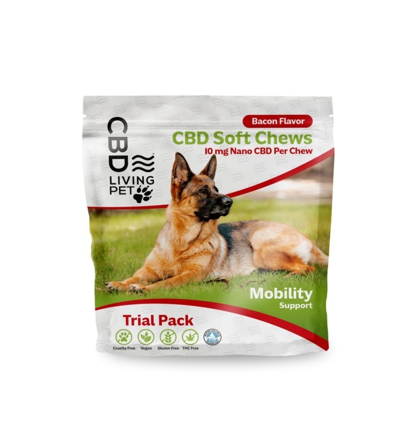 Cbd Dog Chews Bacon Flavor - Mobility Support