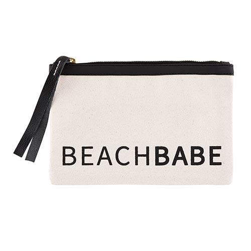 Canvas Pouch - Beach Babe